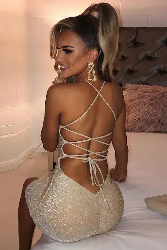 Dresses SHOWSTOPPER SPARKLY MINI DRESS