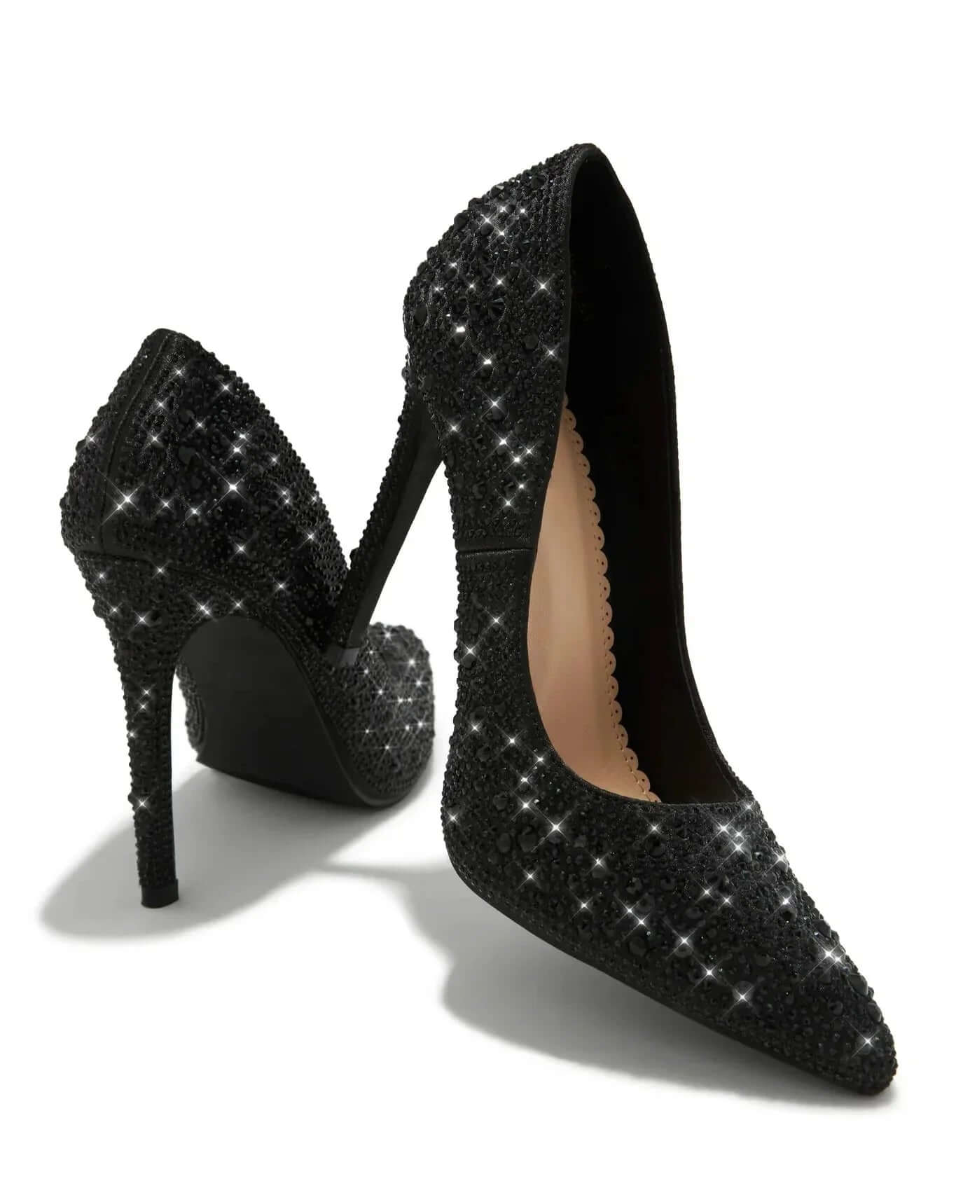 Shoes VIXEN SPARKLY HEEL PUMPS