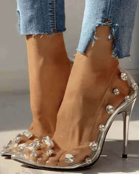 Shoes MONA RHINESTONE HEELS
