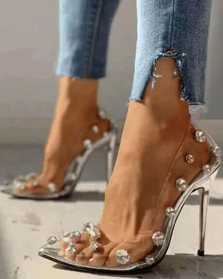 Shoes MONA RHINESTONE HEELS