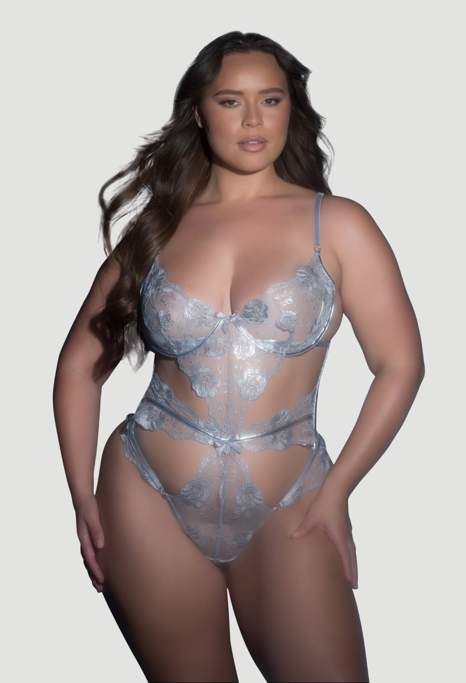 EVE CUTOUT LACE TEDDY