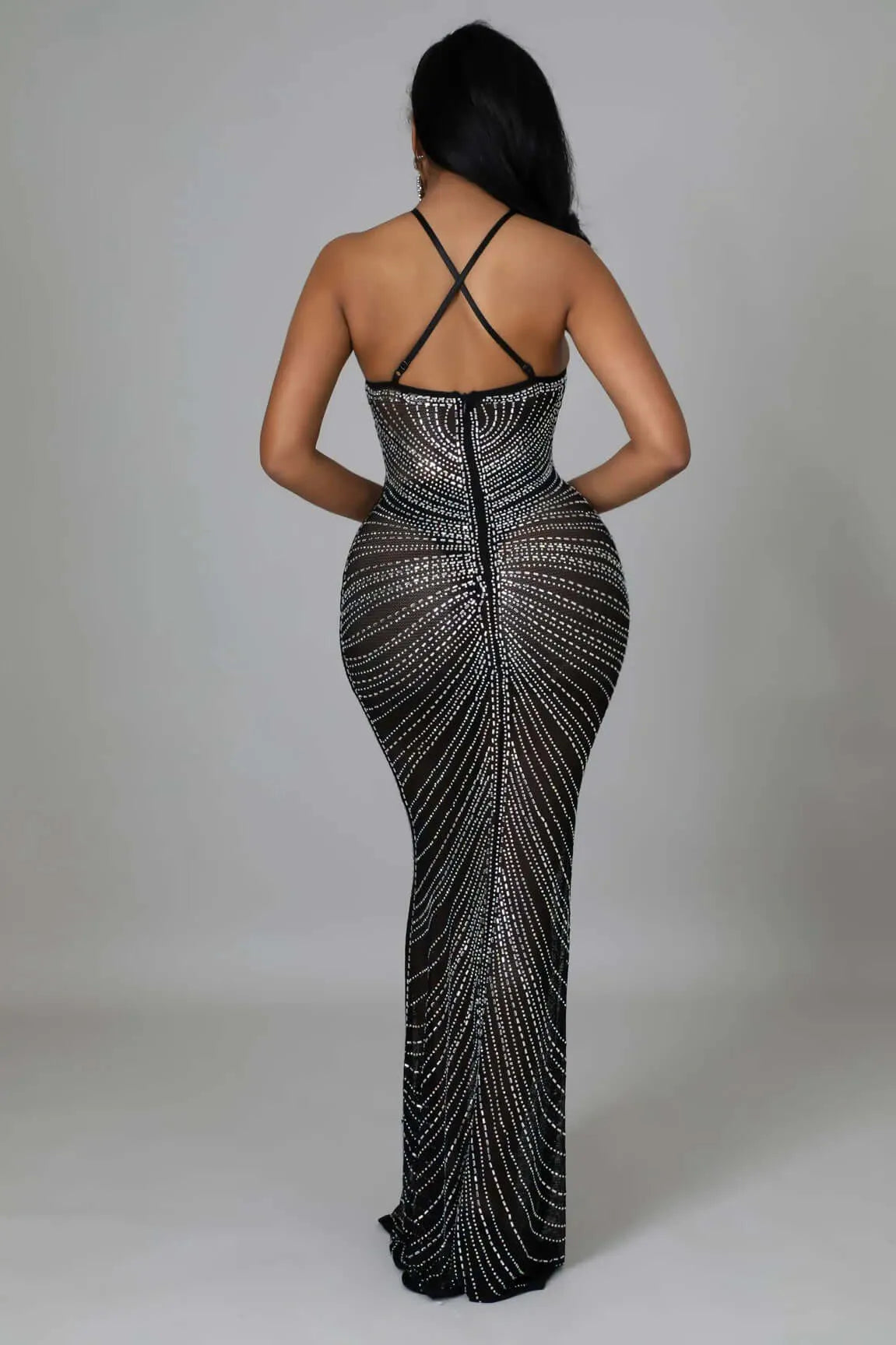 Dresses PERFECT MUSE RHINESTONE MAXI DRESS