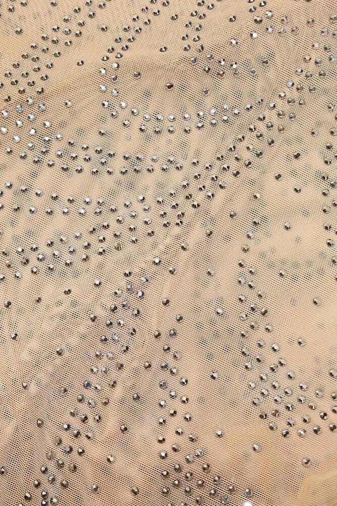 Sexy Rhinestone Jumpsuit, Sparkly One Piece Club Outfit