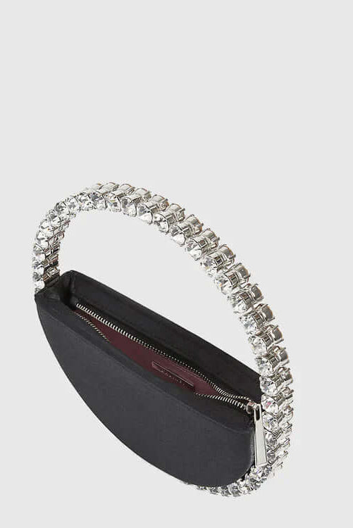Bags Black ARIA RHINESTONE CLUTCH BAG