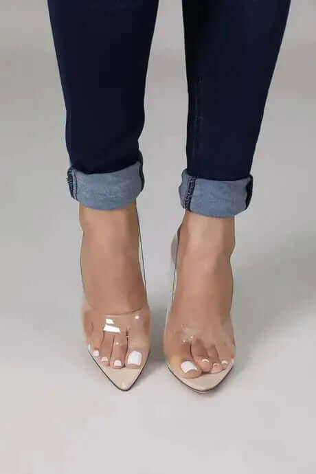 Shoes NIA CLEAR HIGH HEEL PUMPS