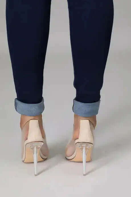 Shoes NIA CLEAR HIGH HEEL PUMPS